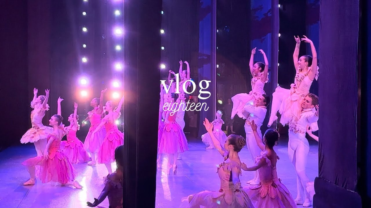 Nutcracker Theater Week Vlog 2025