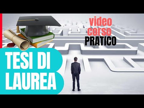 Video: Qual è La Differenza Tra Una Tesi E Un Progetto Di Laurea?