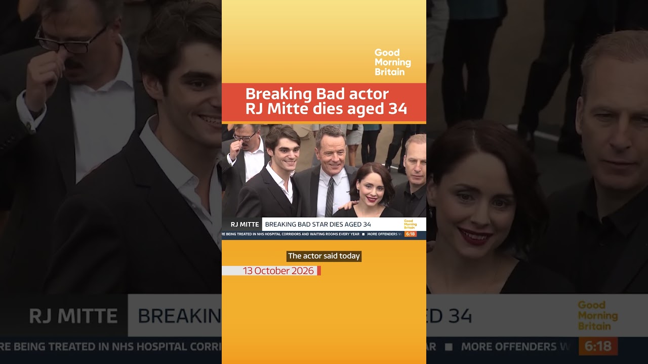 RJ Mitte dies aged 34
