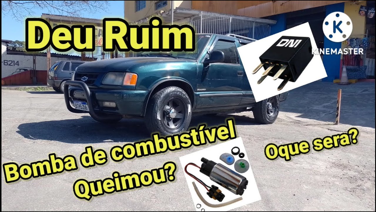 Bomba de combustível Chevrolet blazer queimou? e agora? como saber ...