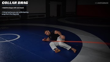 Collar Drag | Create Opportunities for Sweeps, Transitions, and Submissions with Dopa Bands!