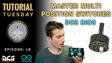 Ep: 10 - DCS Bios | Analog Multi Position Switches | Code Your Flight Simulator