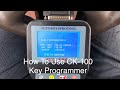 How To Program a Key With the AutoKeyProTool CK 100 +