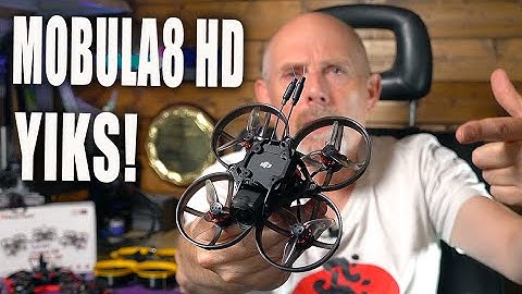 Happymodel Mobula8 HD 1-2S 85mm Whoop DJI O3 - review, setup and flight footage
