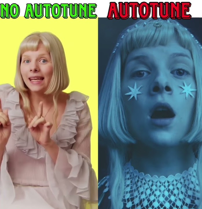 Aurora cure for me || Autotune vs no Autotune
