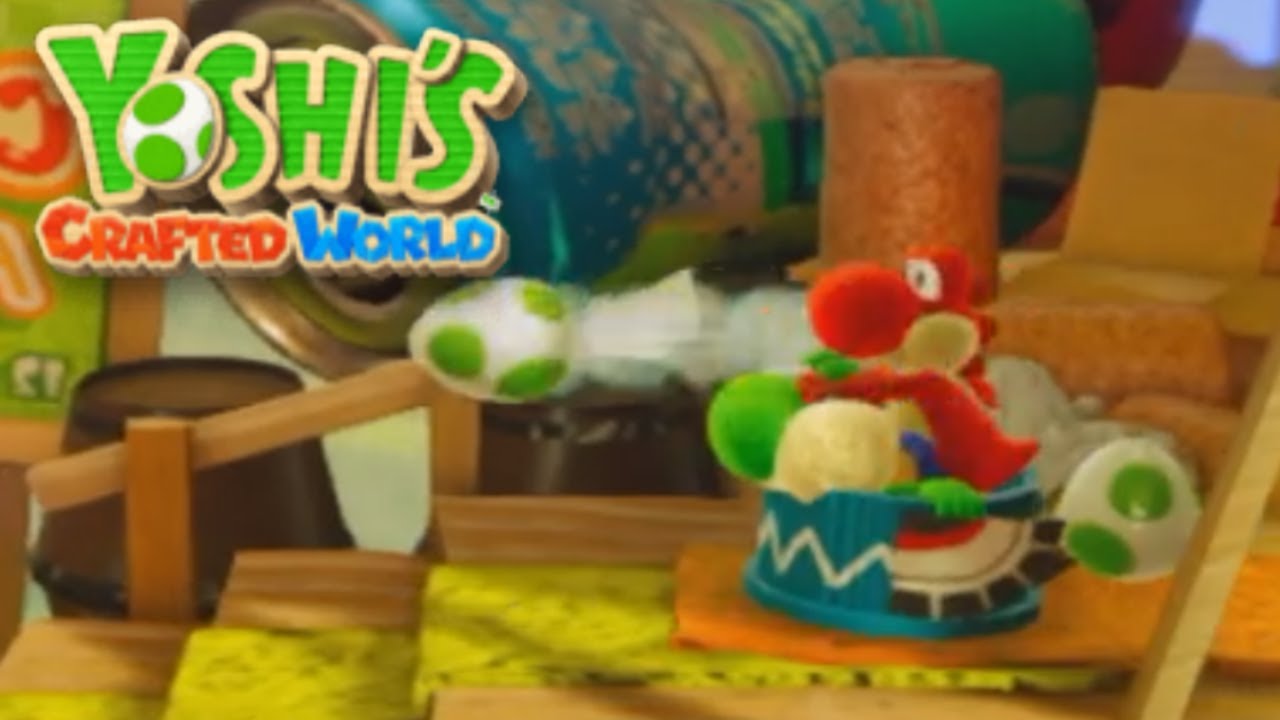 Yoshi's Crafted World / Un monte de lo más atractivo (2 Players) - YouTube
