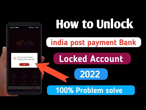 how to unlock ippb Account