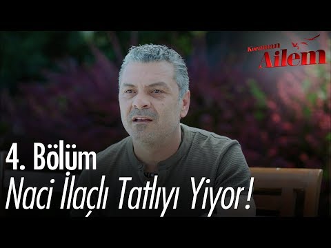 Naci ilaçlı tatlıyı yiyor! - Kocaman Ailem 4. Bölüm