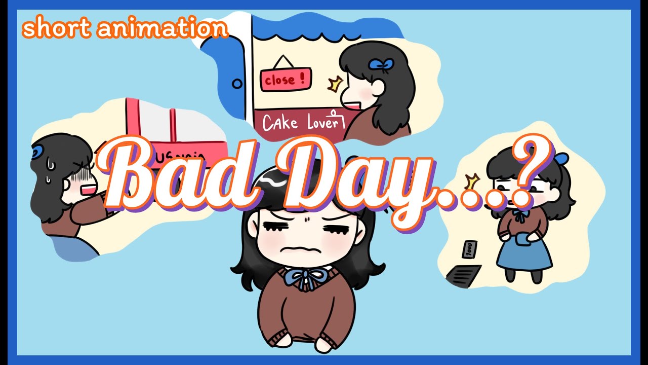 Bad day...? ( short animation / after effects ) - YouTube