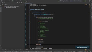 Naming Convention in C# - Capitalization & Word Selection