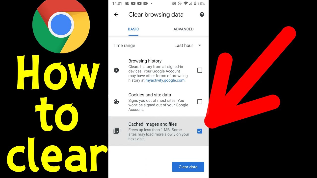 How to clear Cache in Chrome (Android Phone, 2021)
