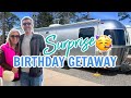 Surprise birt.ay getaway  rv wilmington nc  we are shocked by all the good food