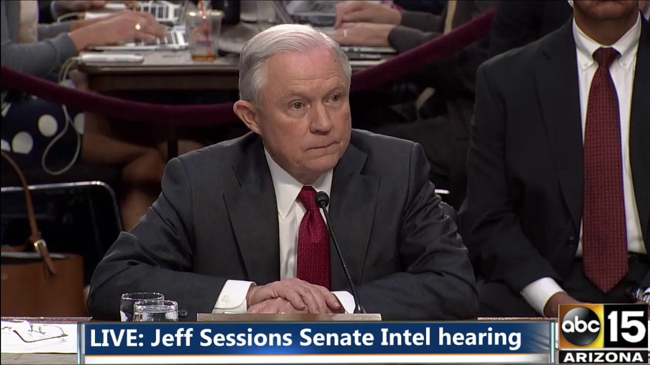 JEFF SESSIONS HEARING: I THINK YOUR SILENCE SPEAKS VOLUMES! You are obstructing justice! *YELLING*