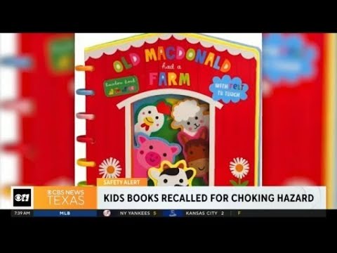 Scholastic Recalls Shake Look Touch Books Due to Choking Hazard