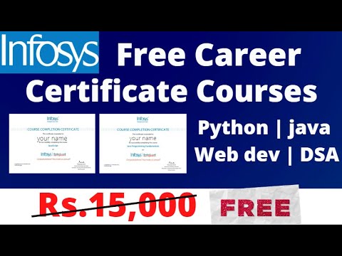 Infosys Launched Free Certification Courses | Top 8 Courses For ...