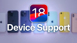 iOS 18 Device Support!