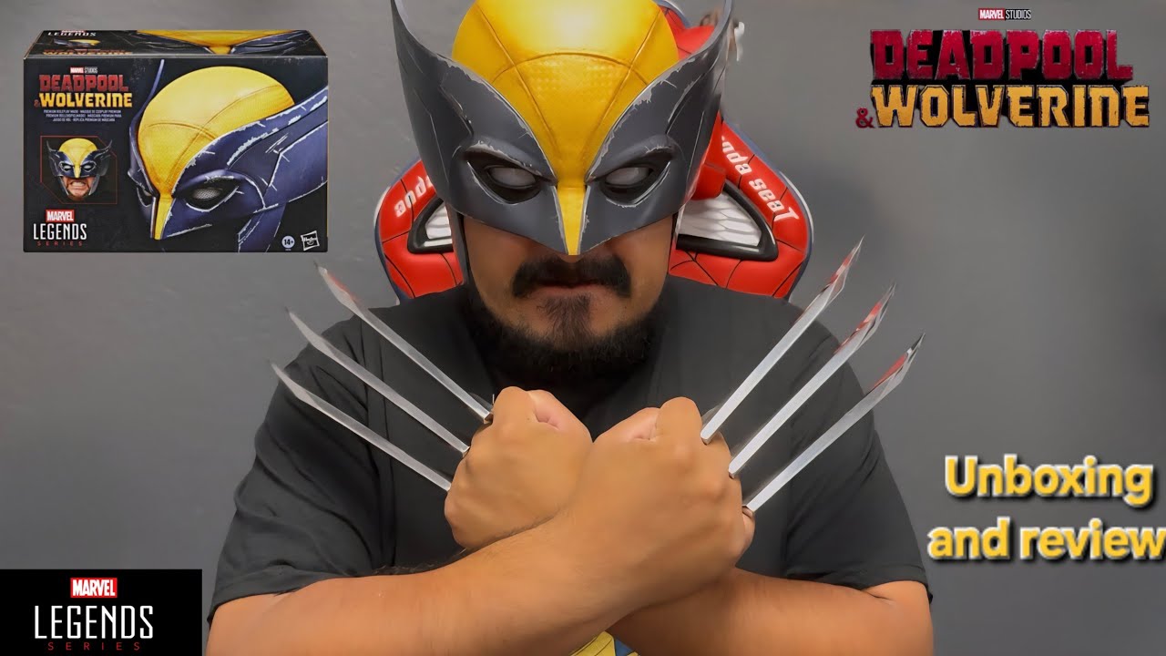 Marvel Legends Deadpool & Wolverine Mask/Cowl Unboxing and Review