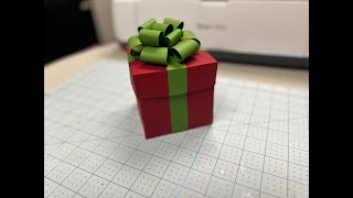 Christmas Explosion Gift Box with your Cricut
