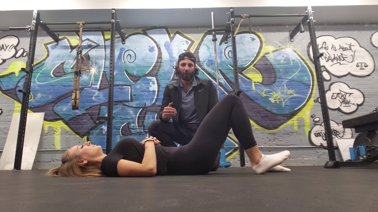 Isometric Hamstring Rehab Exercise - YouTube