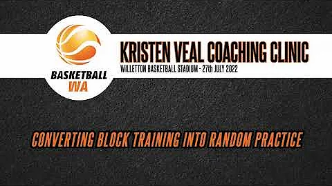 KRISTEN VEAL COACHING CLINIC - turning block pract...