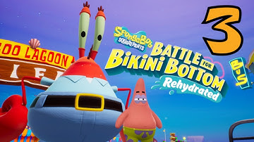 GIANT MR. KRABS - SpongeBob Battle for Bikini Bottom Rehydrated - Part 3
