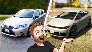 Racing Our Moms Cars In GTA5!