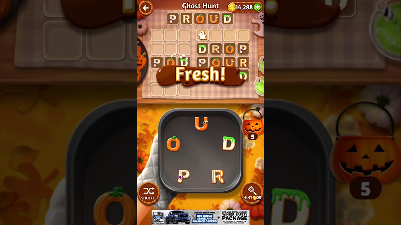 Word Cookies Ghost Hunt - Oct 18 | Word Cookies Answers