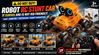 Warning! This Kids RC Robot Curses | Honest Review