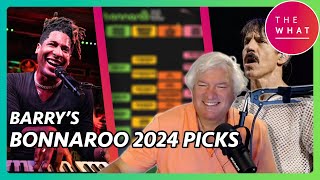 Barry's Must-See Artists for Bonnaroo 2024