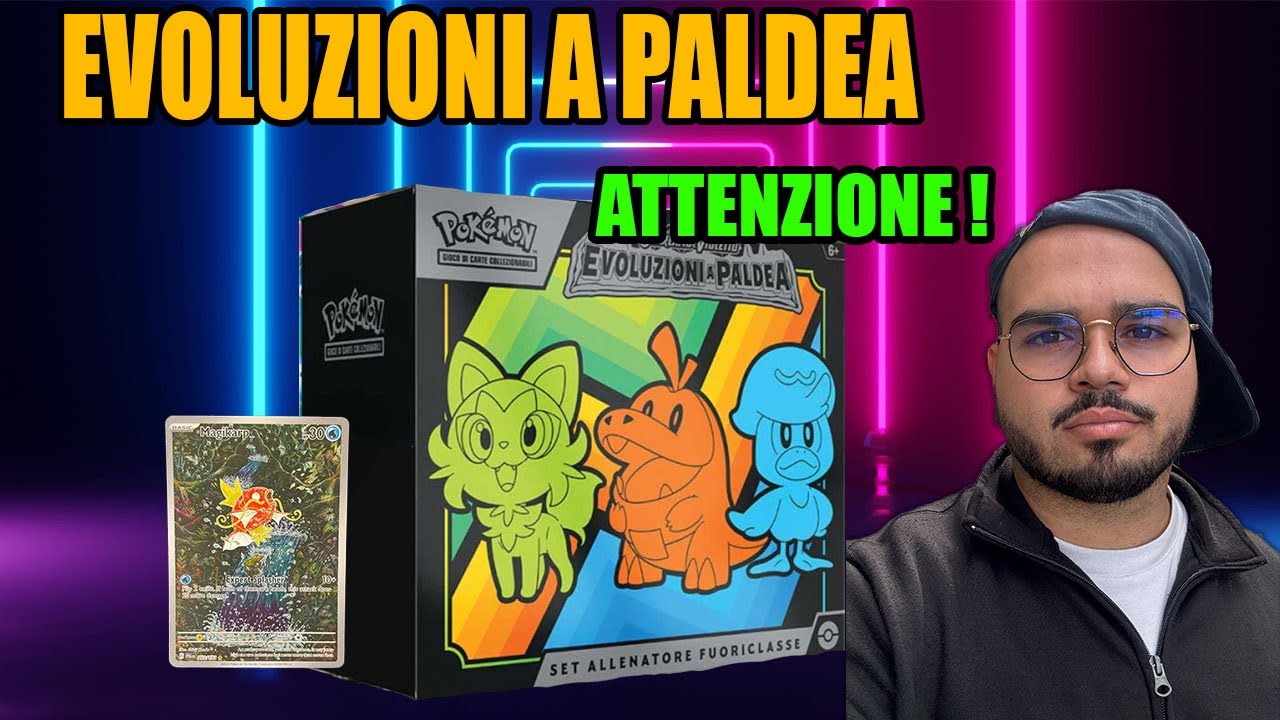 SI TORNA A SPACCETTARE POKÉMON EVOLUZIONI A PALDEA - Che gran bel Set ...