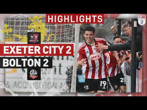 Exeter City Bolton Goals And Highlights