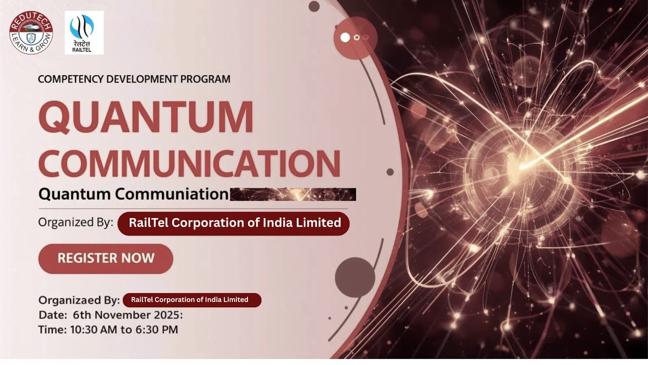 Competency Development Program Quantum communication - YouTube