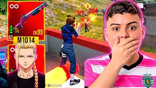 PHZIN FOUND THE PERFECT SENSI 100% HEADSHOT RATE: PHZIN7 CLIPS - FREE FIRE screenshot 3