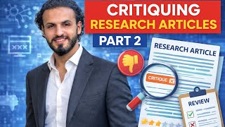 L2: Critiquing Research Articles in Nursing research | Research Critique Explained | Tutor