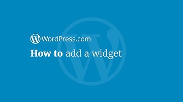WordPress Tutorial: How to Add a Widget