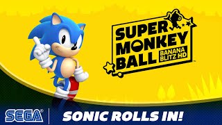 Super Monkey Ball Banana Blitz Hd Sonic Rolls In