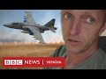 Кадри BBC: штурмовик ЗСУ атакує над комбайнoм у полі