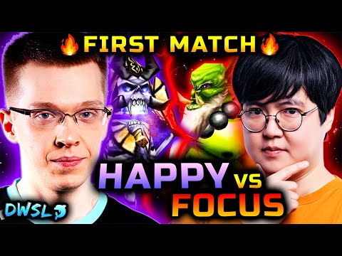WC3’s BIGGEST Tournament Begins! 💥 Happy vs FoCuS 🐬 Dolphin Warcraft Super League