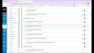 Information Welcome to Math 109: Precalculus Online Update