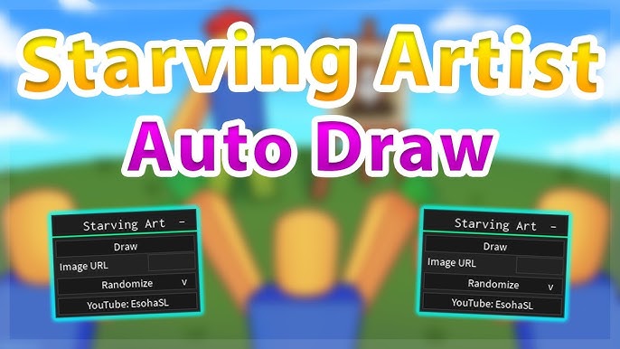 NEW] Starving Artist Script, Auto Draw, Copy any image, AND MORE