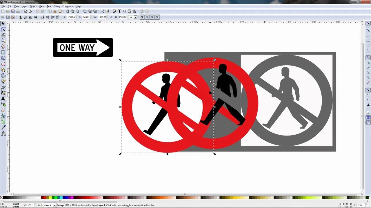 Convert Bitmap to Vector Graphic - Inkscape Tutorial