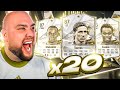 I Opened 20x MAX 87 ICON PACKS in EA FC 24!