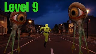 Level 9 Darkened Suburbs | Escape the Backrooms | FULL Walkthrough