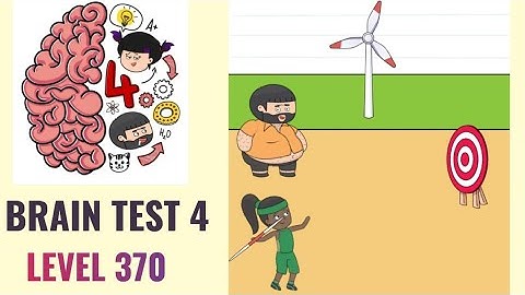 🧠 Brain Test 4 Level 370 | Jenny must successfully throw the javelin | Walkthrough