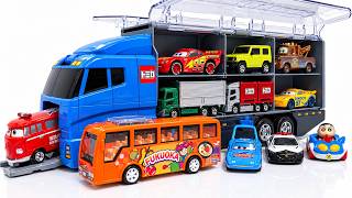🚜 Learn Work Vehicles with Tomica Mini Cars! 🚒 | Construction Trucks & Driving Challenge