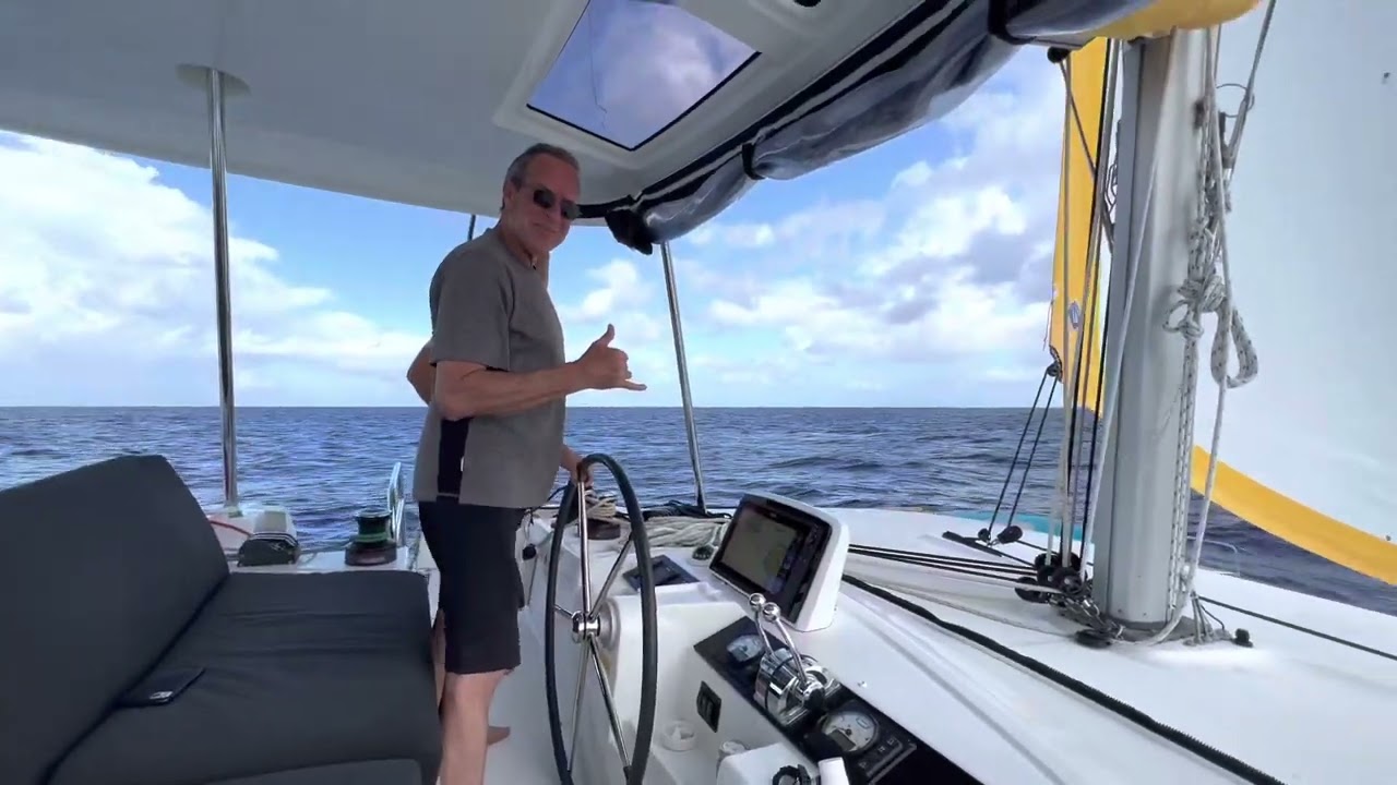 Sailing to Bora Bora