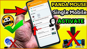 Panda Mouse Pro Activation Single Mobile Trick2022 |Without PC, No Root, No ADB | Play with Keyboard