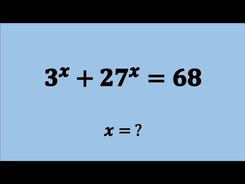 A Nice Maths Olympiad Question A Tricky Math Problem Algebra Problems