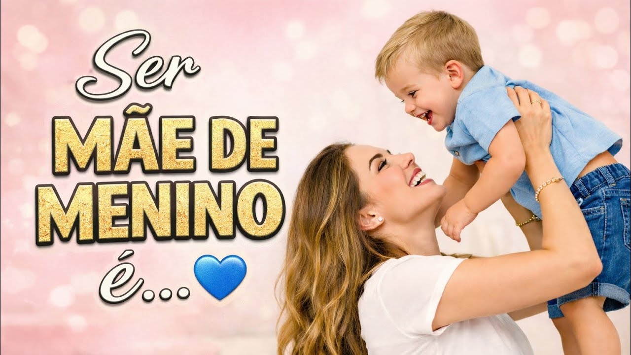 Ser Mãe de Menino (para toda Mamãe de Menino)