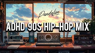 ADHD Relief 🔊 90s Hip-Hop Focus Mix + High Beta Isochronic Tones | Intense Brain Boost